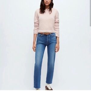 RE/DONE Stove Pipe High Rise Straight Jeans‎ in Mid 70s Size 26